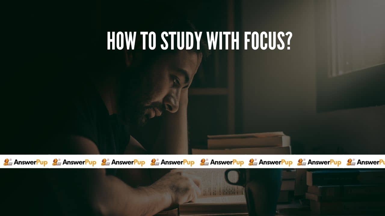 How to study with focus?
